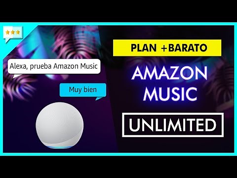 Cómo Suscribirse a Amazon Music en ALEXA (Unlimited) ▶️