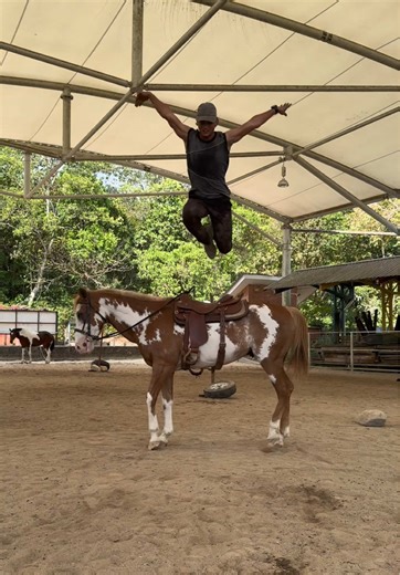 Acrobatics on Horseback at Island Horses Langkawi