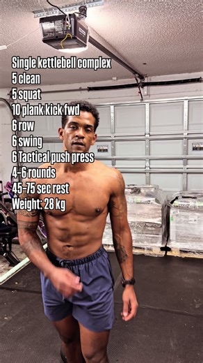 Single Kettlebell Complex Workout
