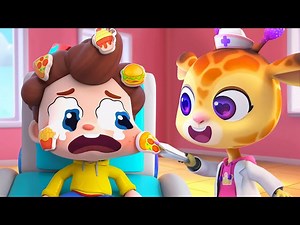 Neo Has Sticker Pox | Learn Good Habits and Healthy Eating | Nursery Rhymes & Kids Songs | BabyBus - Videos For Kids