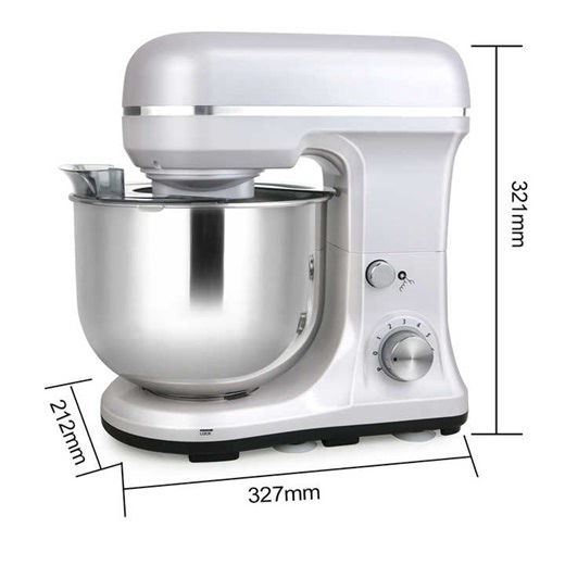 Household Kitchen Electric Food Mixer 5QT 300W Low Noise Small Cake and Dough Mixer