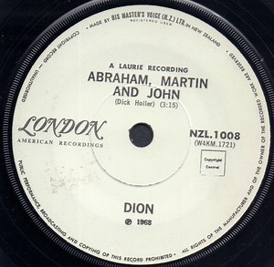 Dion - Abraham, Martin And John