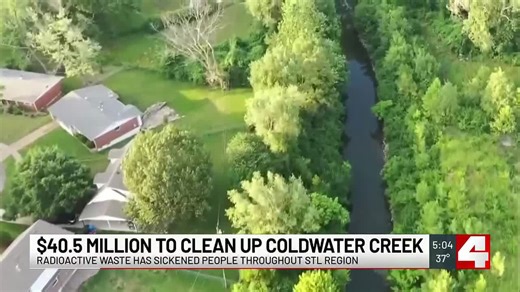 Federal government adds $40 million for Coldwater Creek cleanup