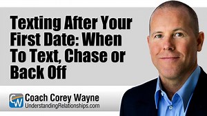 When you should text a woman after your first date, when you should chase her and when you should back off to create attraction. In this video coaching newsletter I discuss an email from a guy who has had three separate women text him right after the end of their first date thanking him for a great time. He says he followed what he heard in a video newsletter I did many years ago called, “Texting After Your First Date”, that really didn’t apply to his situation. He never got a second date with a