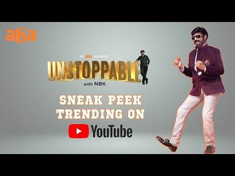 Unstoppable Sneak Peek | The Man Of Masses Nandamuri Balakrishna 😎💥 | An aha Original