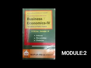 SYBCOM SEM 4 | BUSINESS ECONOMICS | MANAN PRAKASHAN NOTES | MODULE :2 PUBLIC REVENUE