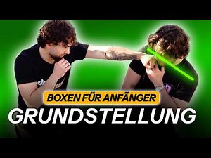 Perfekte GRUNDSTELLUNG / STANCE | Boxen lernen für Anfänger