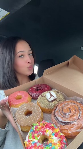Colorful Donut Mukbang ASMR | Satisfying Eating Show