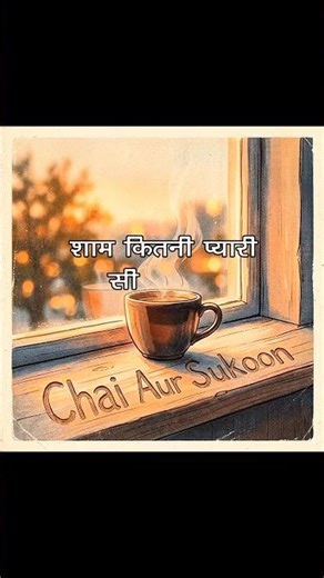 Ek pyali chai aur dher saara sukoon. ❤️ #Shorts, #Chai,#Sukoon