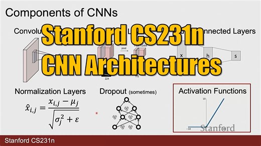 CS231n | 06 | CNN Architectures | Zane Durante | 250417