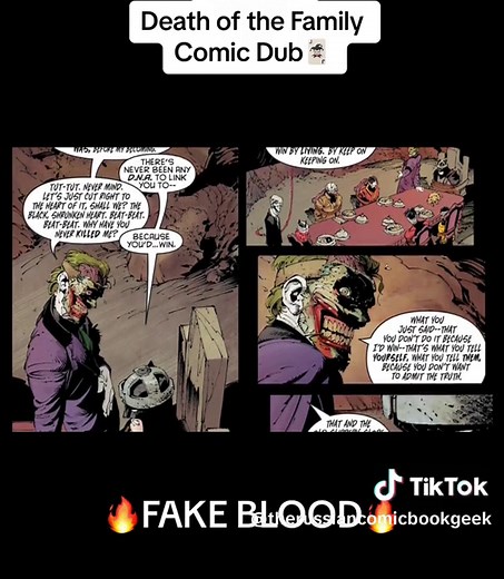 Batman: Death of the Family Comic Dub