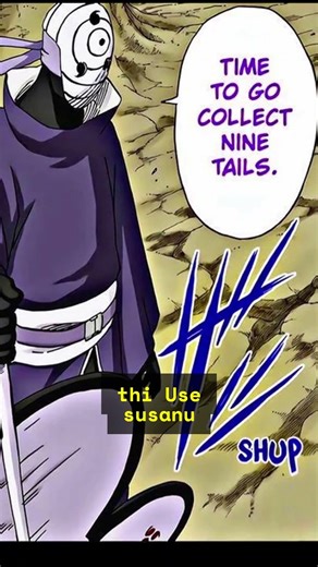 Why Obito Didn’t Use Susanoo 😱 #anime #jujutsukaisen #animeindia #naruto #narutoshippuden