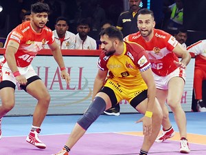 Which player has the most raid points in Pro Kabaddi history?