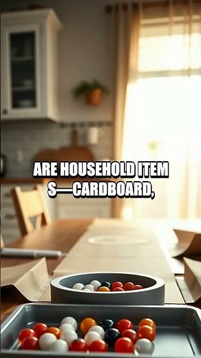 Marble Math: Gravity and Friction on a Kitchen Ramp