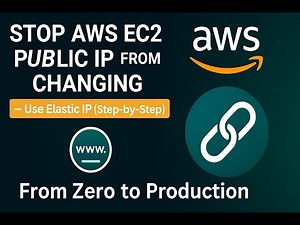 AWS Elastic IP: Keep Your EC2 Public IP Fixed (Step-by-Step)