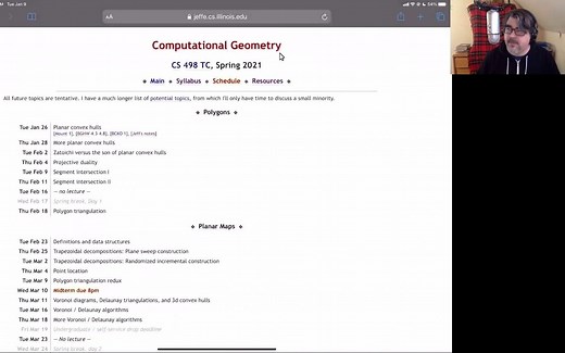 Computational Geometry (Spring 2021)