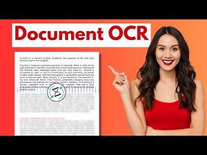 How to OCR PDF Document to Editable Text (Optical Character Recognition)