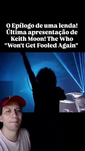O epílogo de uma lenda! Última apresentação de Keith Moon - Wont Get Fooled Again