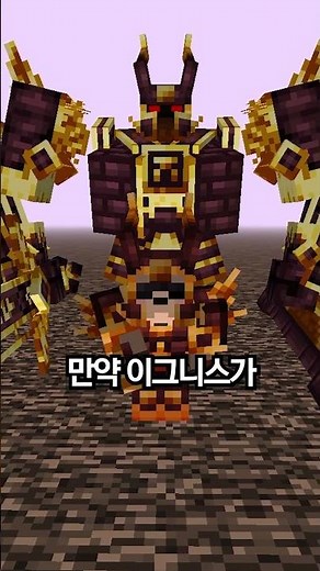 [마인크래프트] 이그니스 VS 하이퍼워든
