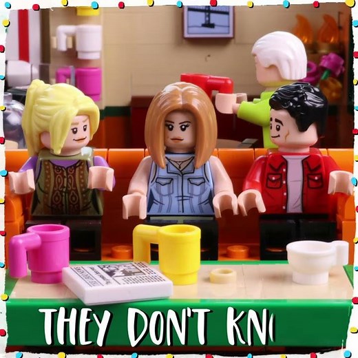 They Don't Know We Know They Know | FRIENDS 25 LEGO