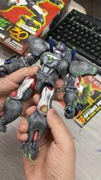 Yolopark Optimus Primal Beast Wars Transformers AMK series model kit custom repaint. 🧿🙏