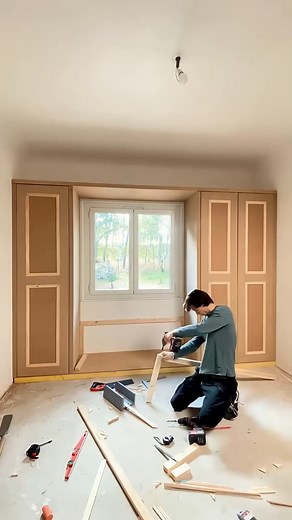 Why don't we build window alcoves like this in the United States #handyman #diy #construction | Best /Fivve | Facebook