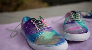 DIY Galaxy sneakers!!! | All Things Awesome