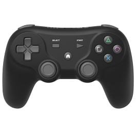 Retro-Fighters Defender Pro Series Retro Wireless Controller for PS1, PS2, PS3, PS Classic, Switch & PC (Black)