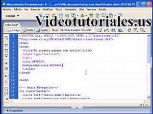 Primeros pasos en Hoja de estilos CSS (1)