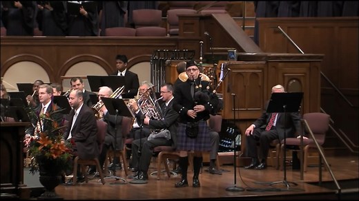 【交响乐】乐团 & 合唱 & 苏格兰风笛《奇异恩典》Amazing Grace with Orchestra, Choir and Bagpipes