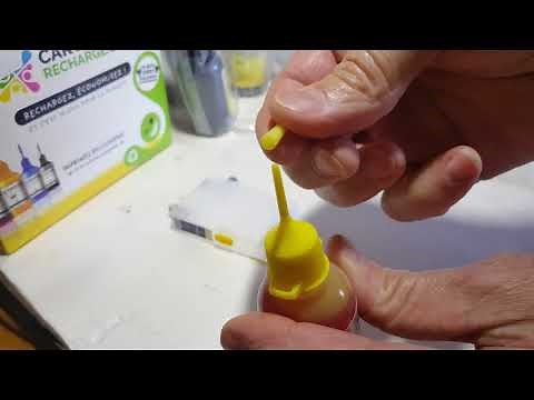 Comment Remplir les Cartouches Epson T29.