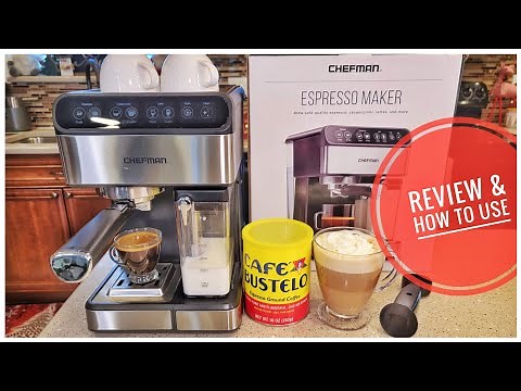 ☕ Chefman 6-in-1 Espresso Machine Review + How to Make Espresso at Home
