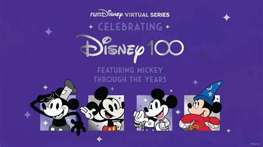 Disney100 Mickey Inspired Medals Revealed for runDisney 2023 Virtual Series | Chip and Company