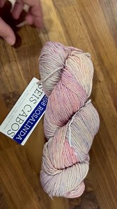 Malabrigo Seis Cabos yarn, Light Worsted weight, 100% Superfine Merino Wool, Rosalinda