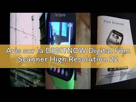 Avis sur la DIGITNOW Digital Film Scanner High Resolution 22 MP, 35 mm, Super 8, 110 and 126 with 4.