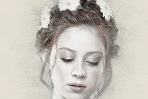 Real Pencil Photoshop Action 24968103 - FreePSDvn