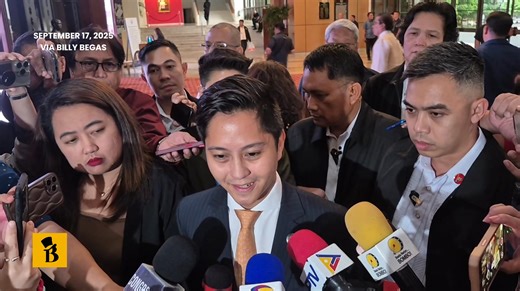 PULONG, BUSY SA P51-B - SANDRO MARCOS Ilocos Norte Rep. Sandro Marcos defended Speaker Martin Romualdez’s resignation, dismissing Rep. Pulong Duterte’s criticism as a “corrupt move.” Marcos said party leaders were consulted for weeks, adding that Duterte may be “busy looking for the ₱51 billion” allegedly spent in his district. | Bilyonaryo News Channel