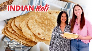 8K views · 139 reactions | This Traditional Indian Roti recipe makes a mild, whole wheat flatbread that goes well with spicy foods & is served alongside many meals! Get the full written recipe (including all measurement conversions): https://www.biggerbolderbaking.com/roti-chapati-recipe/ | Bigger Bolder Baking | Facebook