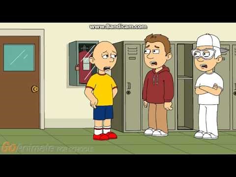 GoAnimate: Caillou sets his school on fire/grounded