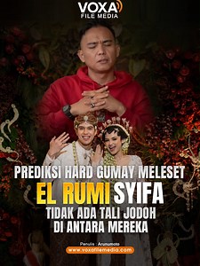 Ramalan Hard Gumay tentang El Rumi dan Syifa Hadju