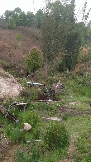 Traditional Water Well in a Rural Outdoor Setting