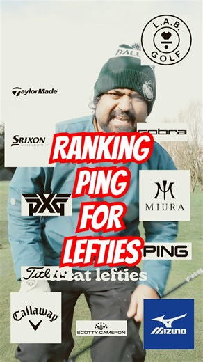 Ranking Ping as a brand for left-handed golfers #lefthandedgolfer #golftierlist #pinggolf #golfclubs