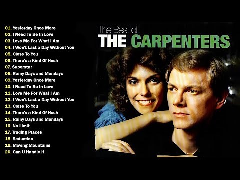 🎶 The Carpenters Greatest Hits | Soft Rock Classics Full Album 70s 80s