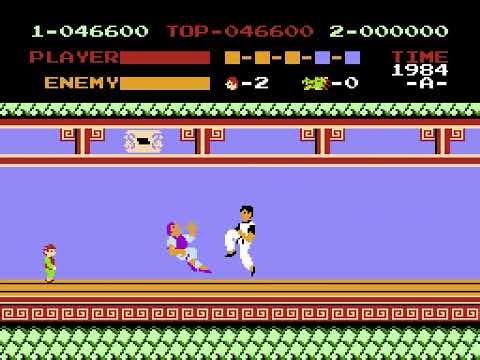 [TAS] NES Kung Fu in 03:40.570 by eien86 & Phil