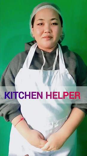 4.3K views · 182 reactions | Kitchen Helper Job Interview #helper #kitchenjobs #aboutjob #introduction #reels | Nidhi Kashyap | Facebook