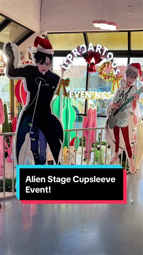 Alien Stage Cupsleeve Event Experience