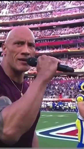 Dwayne Johnson (The Rock) Super Bowl intro