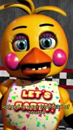 Why Does Toy Chica Take Off Her Beak... #fnaf