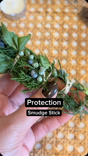Moon Brew Magic on Instagram: "DIY your own protective smudge stick. . . . . #Protection #protectivespell #smudgestick #diysmudgestick #makeyourown #makeyourownsmudgesticks #protectiveherd #witchcraft #witchythings"