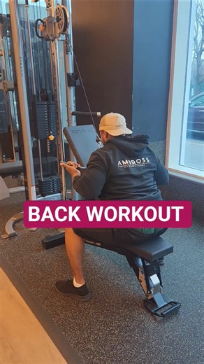 BACK WORKOUT 🏋️‍♂️ #shorts